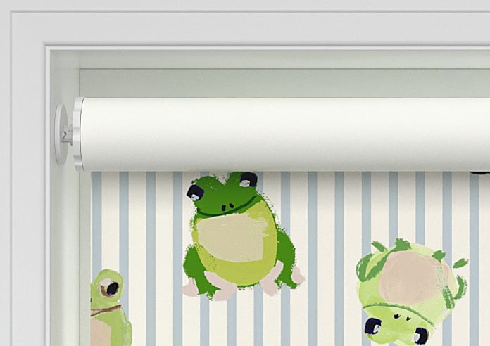 Wee Blue Bell Little Frogs, Pond - Twist&Fit Roller Blind - Image 9